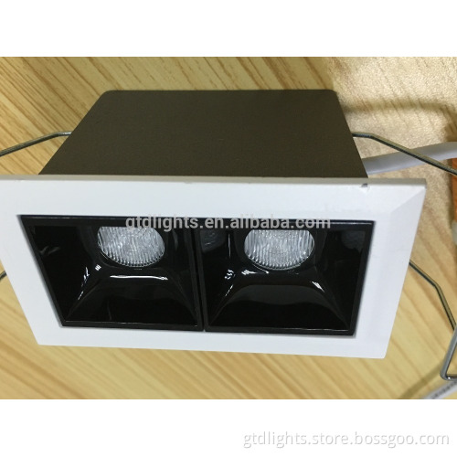 2 lights 4w led down light led ceiling light led grille light